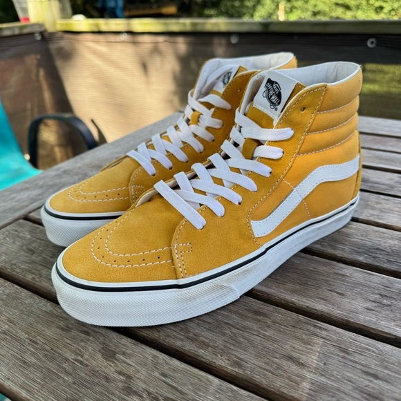 Vans Yellow High-Top Sneakers - Picture 2 of 13